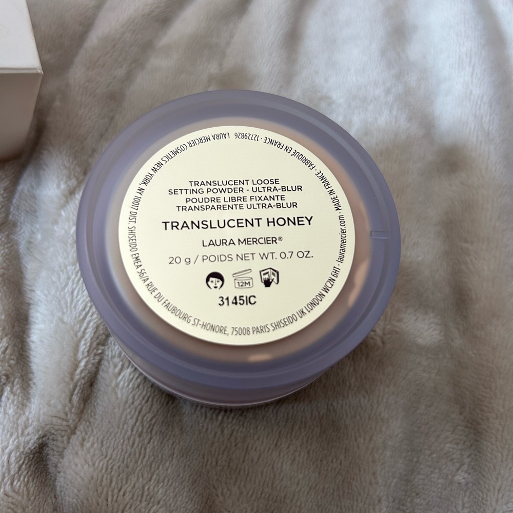 Laura Mercier Translucent Honey Loose Setting Powder Ultra-Blur NIB - Picture 5 of 15